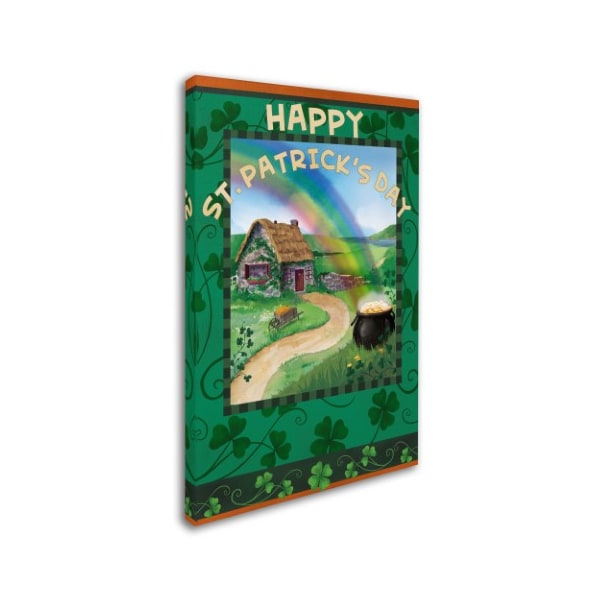 Fiona Stokes-Gilbert 'St. Patrick’s Day' Canvas Art,22x32